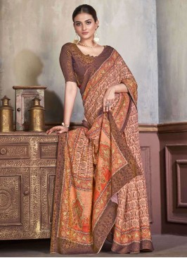 Ravishing Jacquard Work Silk Trendy Saree