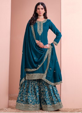 Ravishing Morpeach  Ceremonial Trendy Salwar Kamee