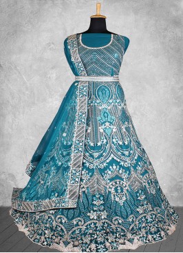 Regal Velvet Bridal Lehenga Choli