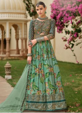 Remarkable Silk Readymade Trendy Gown 