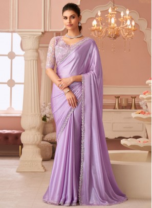 Resplendent Chiffon Party Traditional Saree