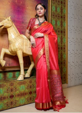 Resplendent Rani Ceremonial Designer Saree