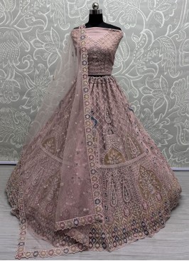 Riveting Zari Net Lehenga Choli