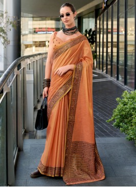 Ruritanian Tissue Weaving Classic Saree