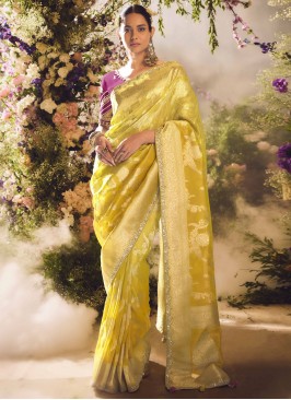 Sophisticated Silk Wedding Trendy Saree