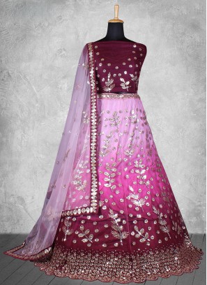 Spellbinding Pink Lehenga Choli