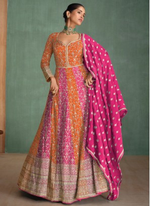 Spellbinding Sequins Sangeet Trendy Gown