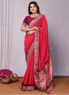 Splendid Embroidered Trendy Saree