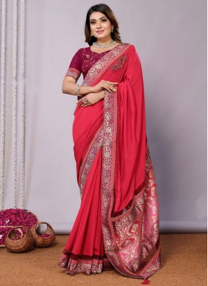 Splendid Embroidered Trendy Saree