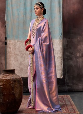 Staggering Silk Contemporary Saree