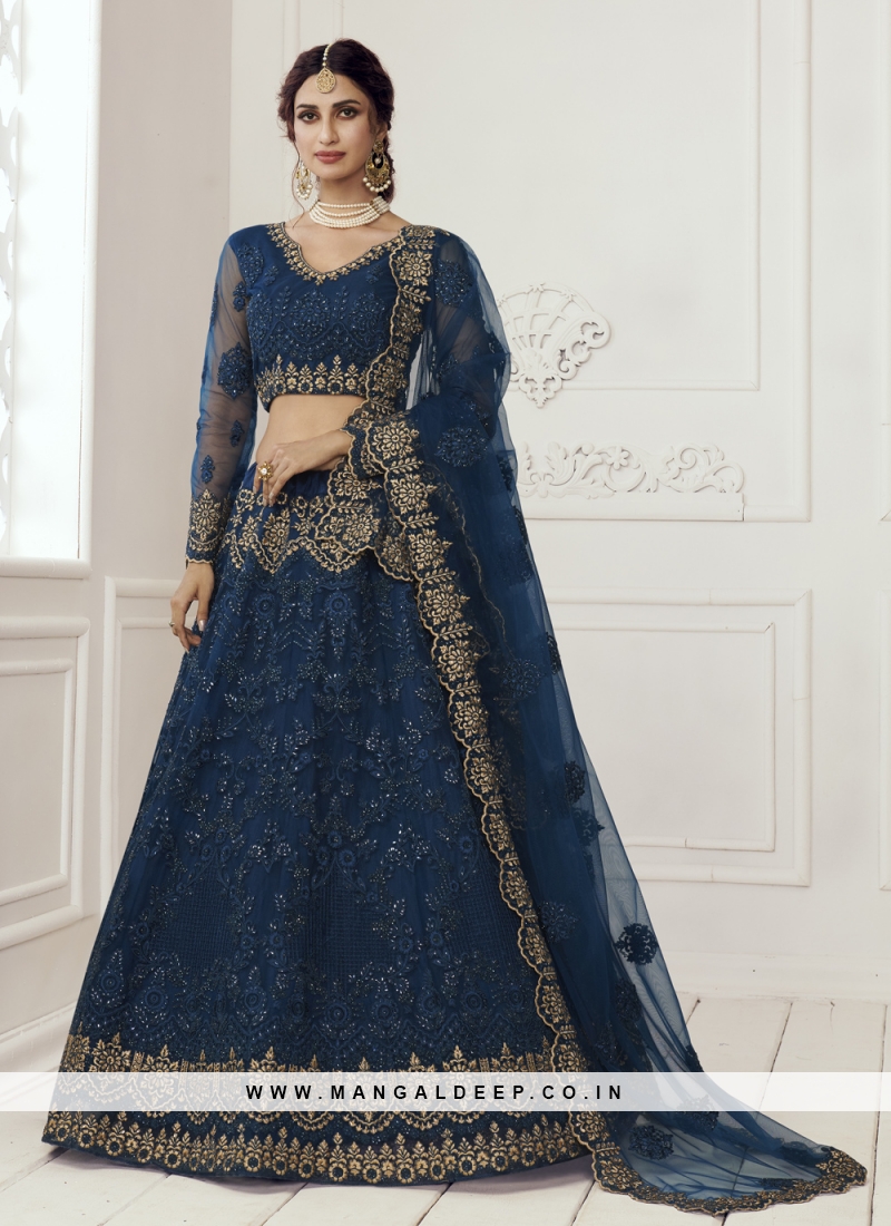 bridal-lehenga-blouse-designs-for-modern-bride (5) • Keep Me Stylish