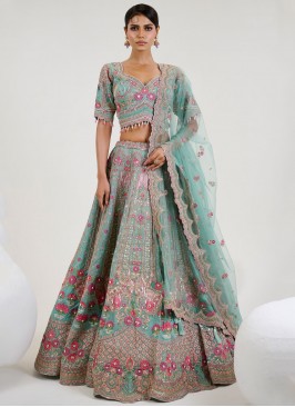 Subtle Organza Readymade Lehenga Choli