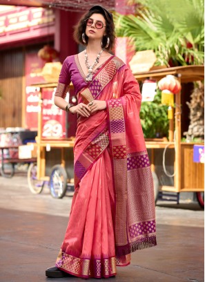 Sumptuous Banarasi Silk Festival Classic Saree