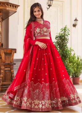 Sumptuous Sequins Rani Readymade Lehenga Choli