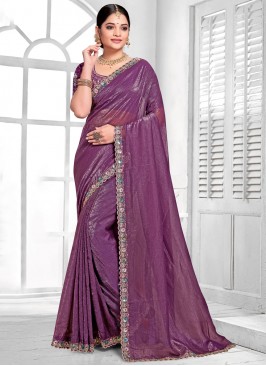 Superb Sequins Sangeet Trendy Saree