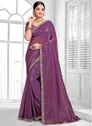 Superb Sequins Sangeet Trendy Saree