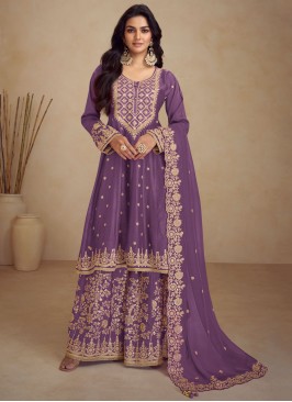 Transcendent Sequins Readymade Salwar Kameez