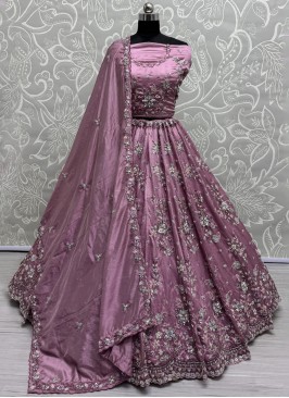 Trendy Lehenga Choli Dori Work Crush in Magenta and Purple