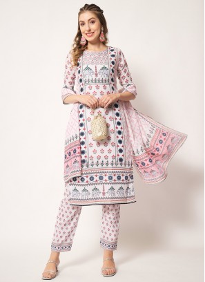 Vivacious Multi Colour Sequins Straight Salwar Kameez