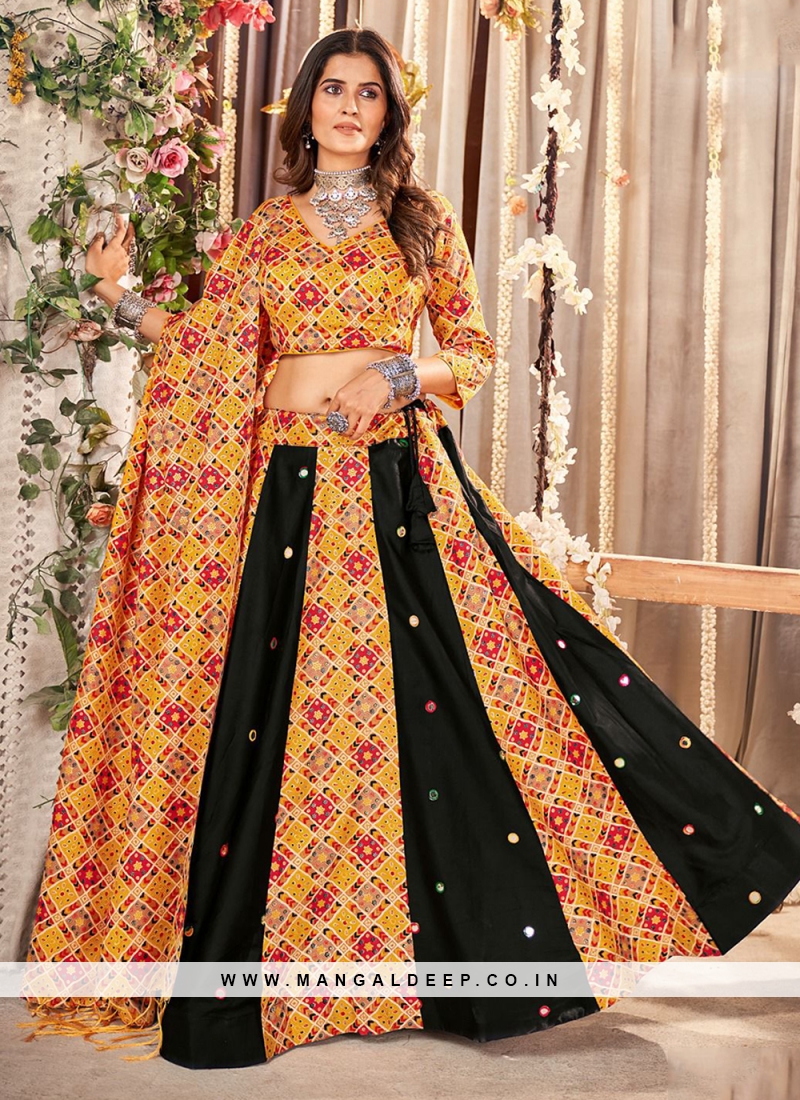 Heavy Digital Cotton Print Lehenga Choli - Etsy