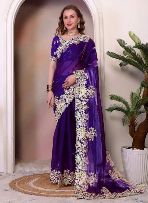 Vivid Jimmy Chu Classic Saree