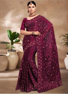 Wine Festival Trendy Saree