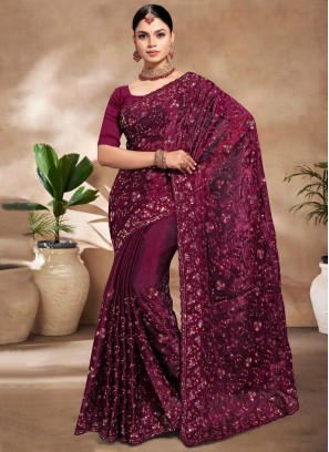 Wine Festival Trendy Saree