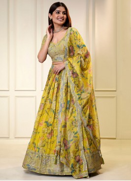 Yellow Color Readymade Lehenga Choli