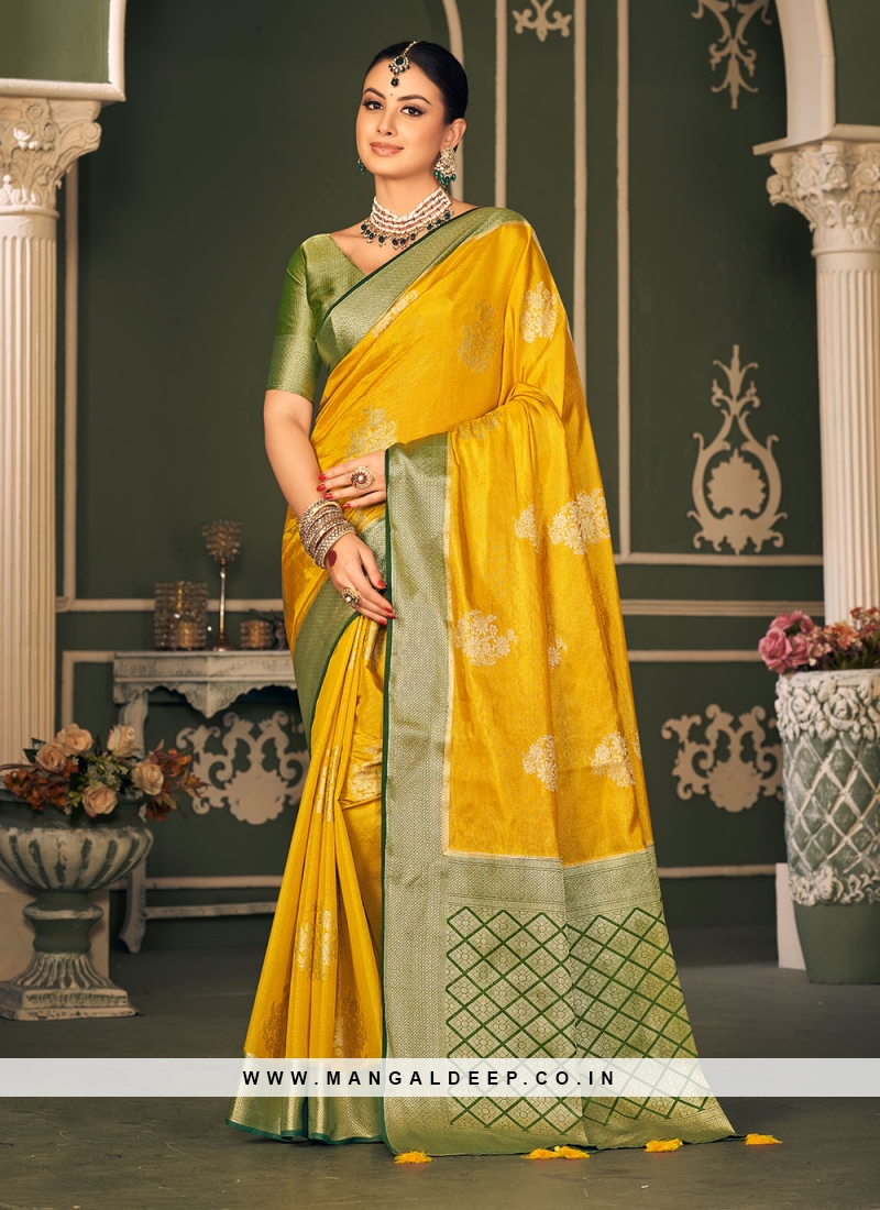 Women's Tissue silk Banarasi Traditional saree dvz0003116 - Dvanza.com